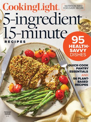 cover image of Cooking Light 5-Ingredient, 15-Minute Recipes